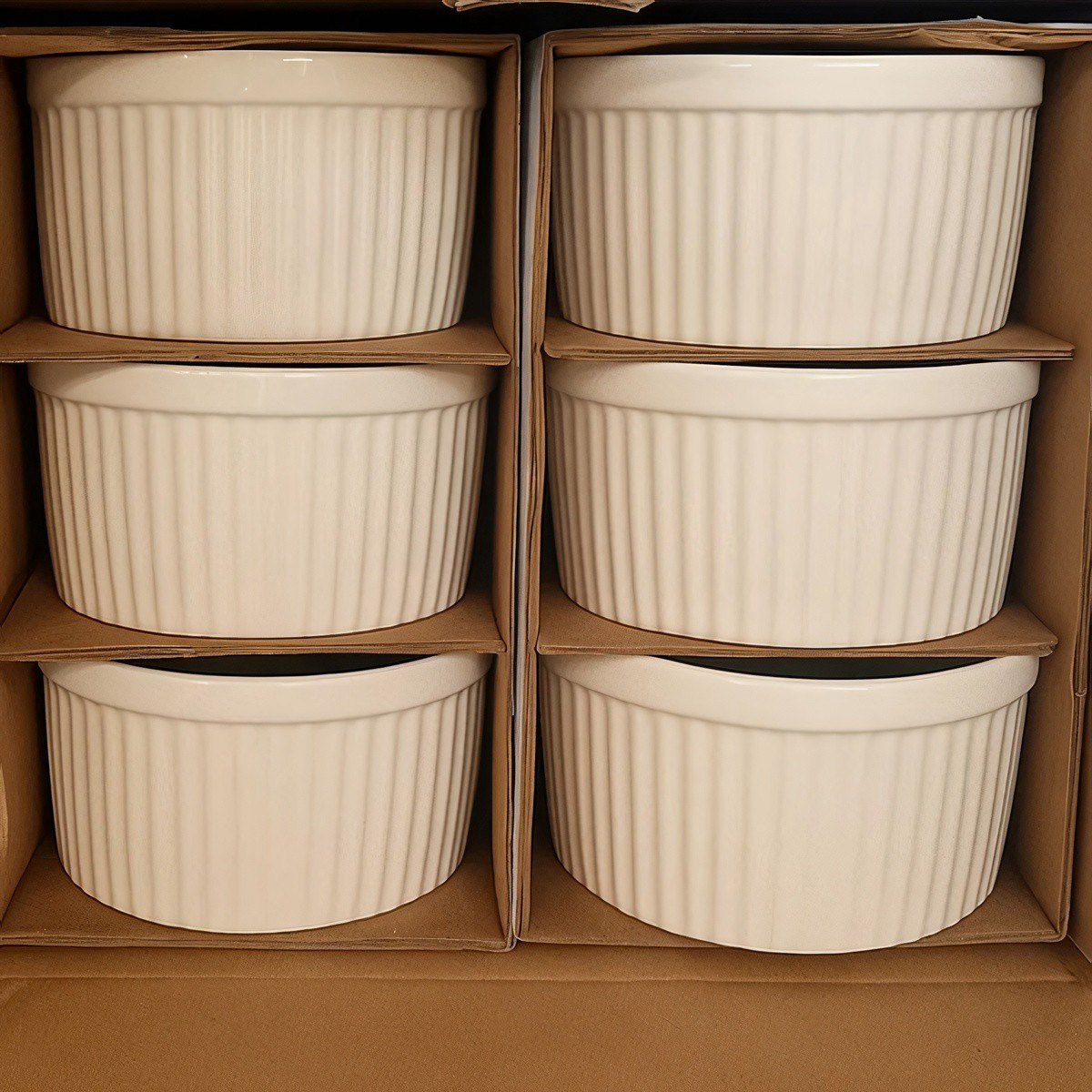 Ovenvaste Ramekin Set, 6 Stuks