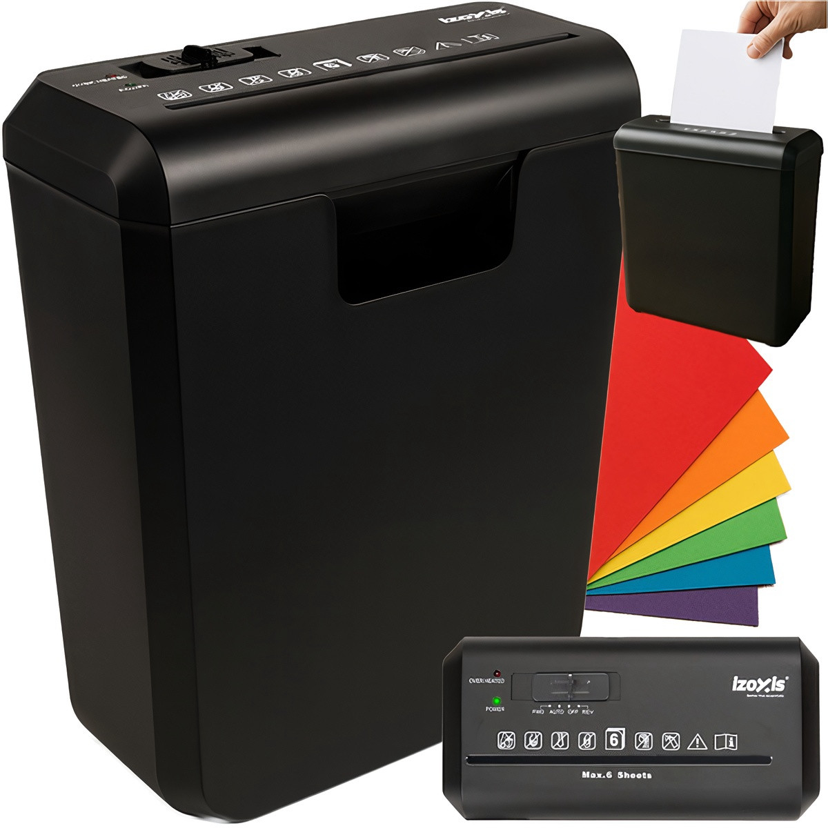 10L Document Shredder, Automatic, P-2 Security