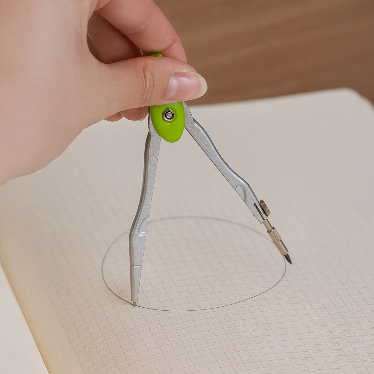 Geometric Drawing Set, 10 Pieces, Ruler & Compass