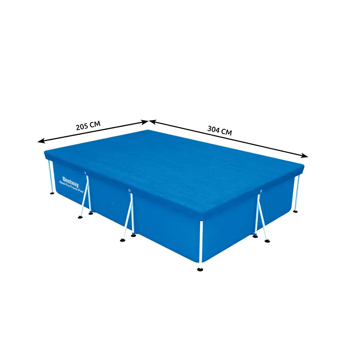 Protección para Piscina Rectangular 304x205 cm
