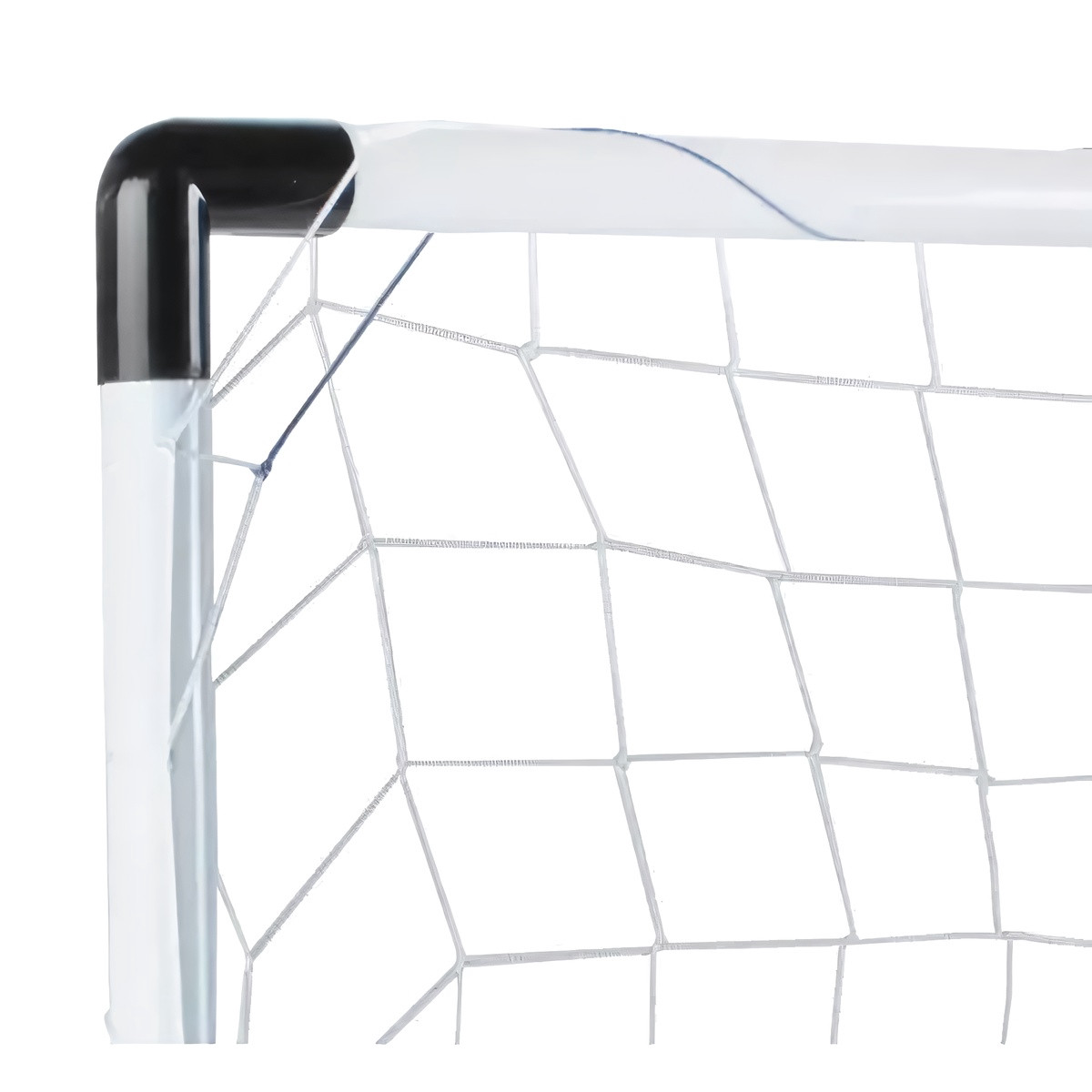 Porta da calcio con pallone e set pompa