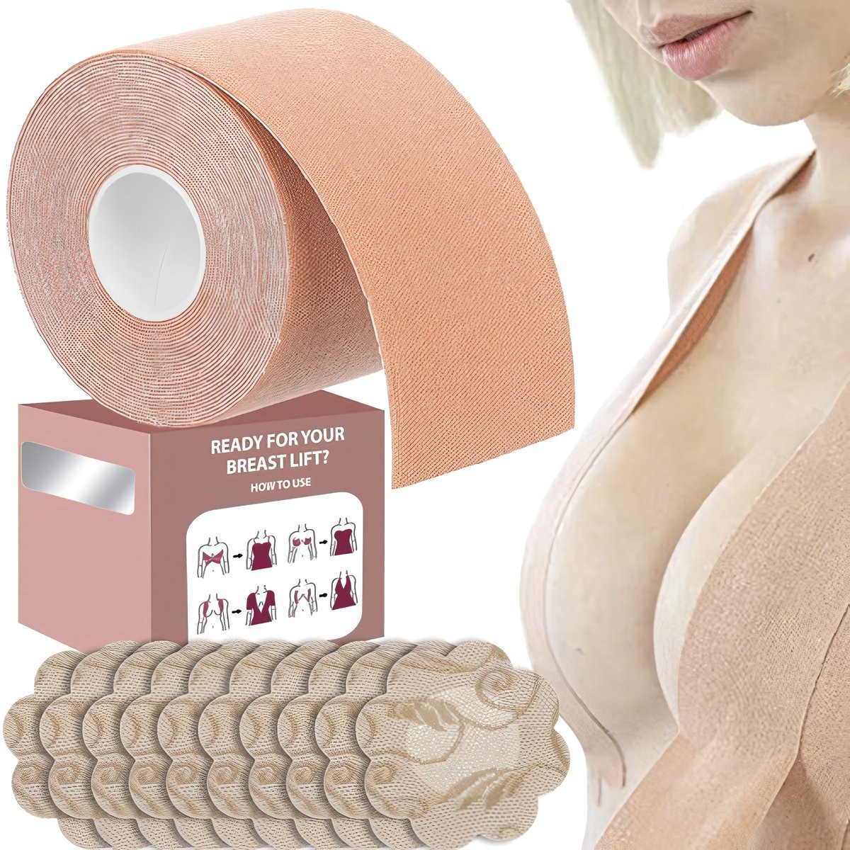Cinta Pecho Impermeable Transpirable 5m