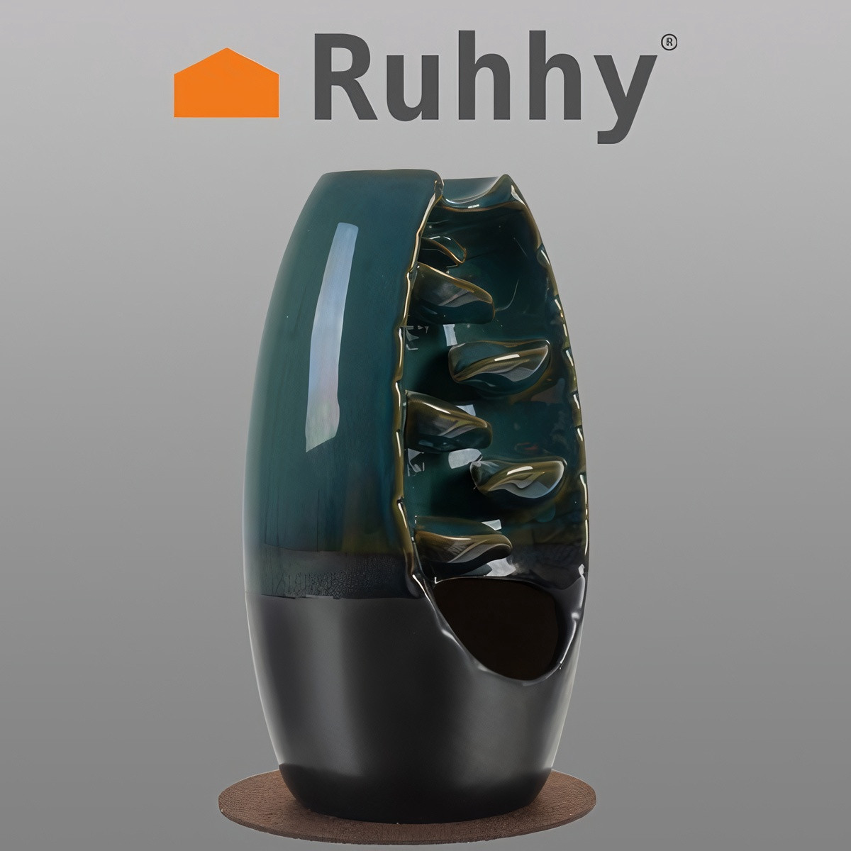 Ceramic Reflow Fireplace with Fragrant Incense