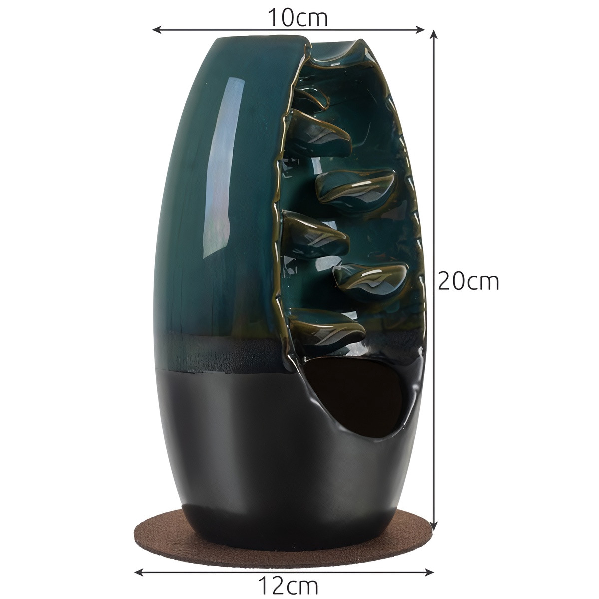 Ceramic Reflow Fireplace with Fragrant Incense