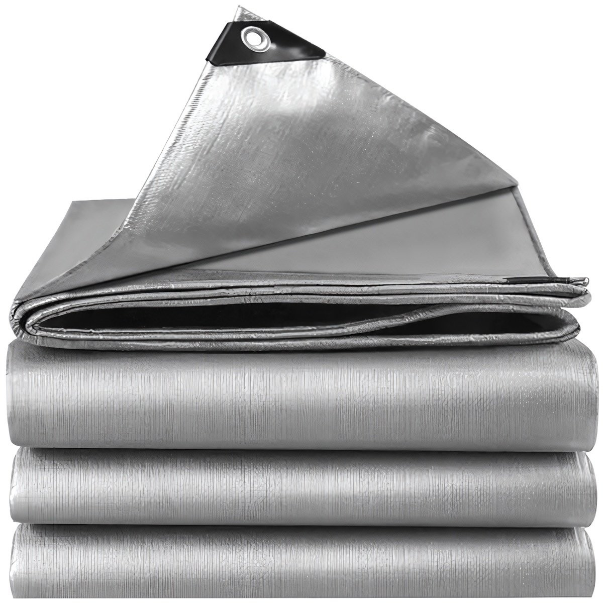 Bâche imperméable 4x5m verte robuste