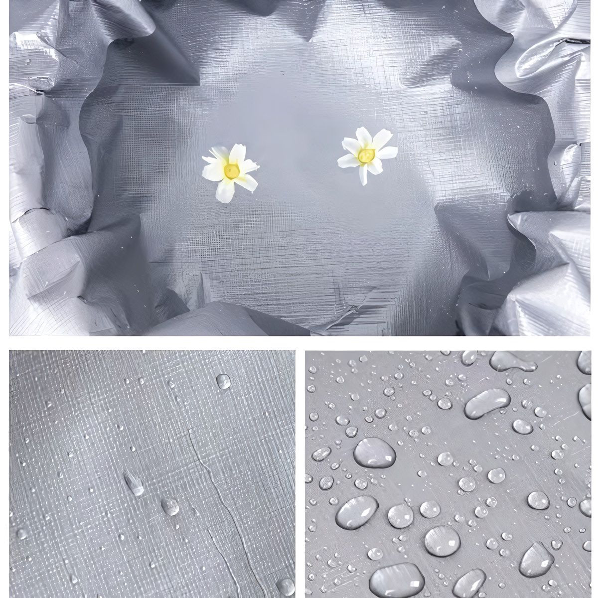 Bâche imperméable 4x5m verte robuste