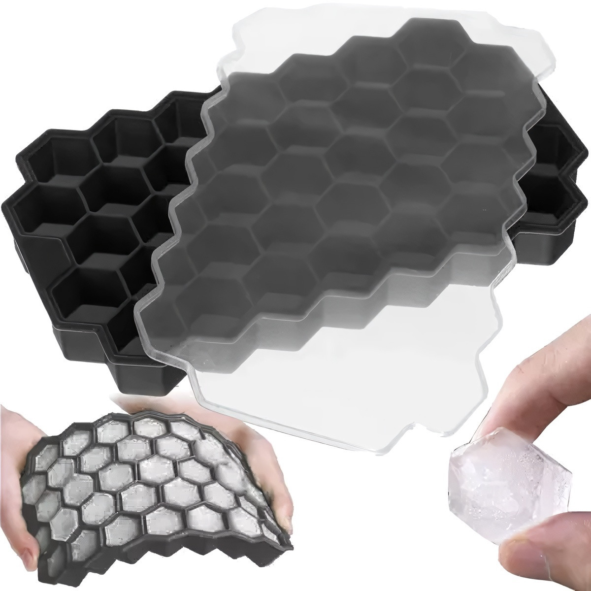 Silicone Mold for Ice Cubes - Flexible & Durable