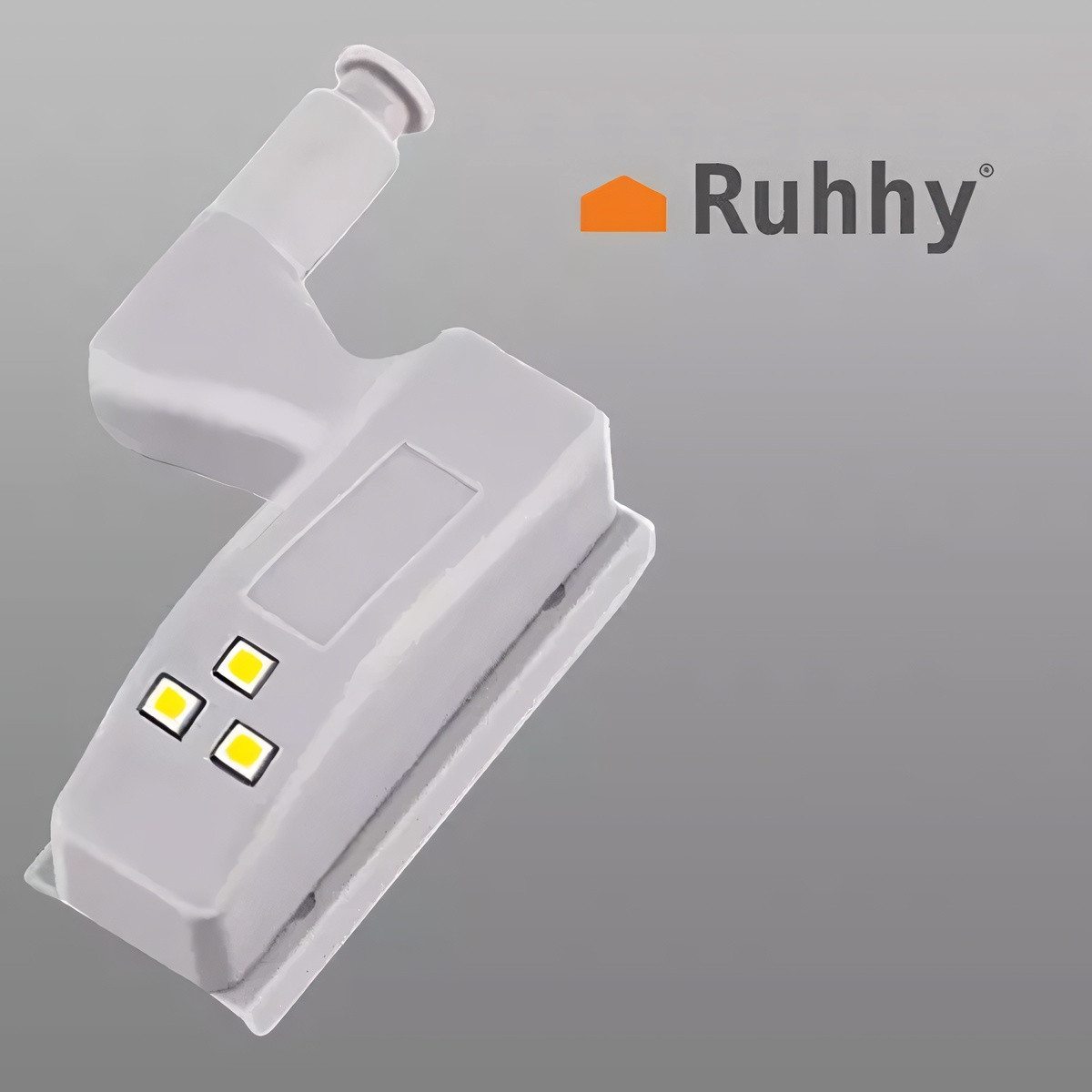 3-LED Cabinet lighting - Easy Installation, Cool white
