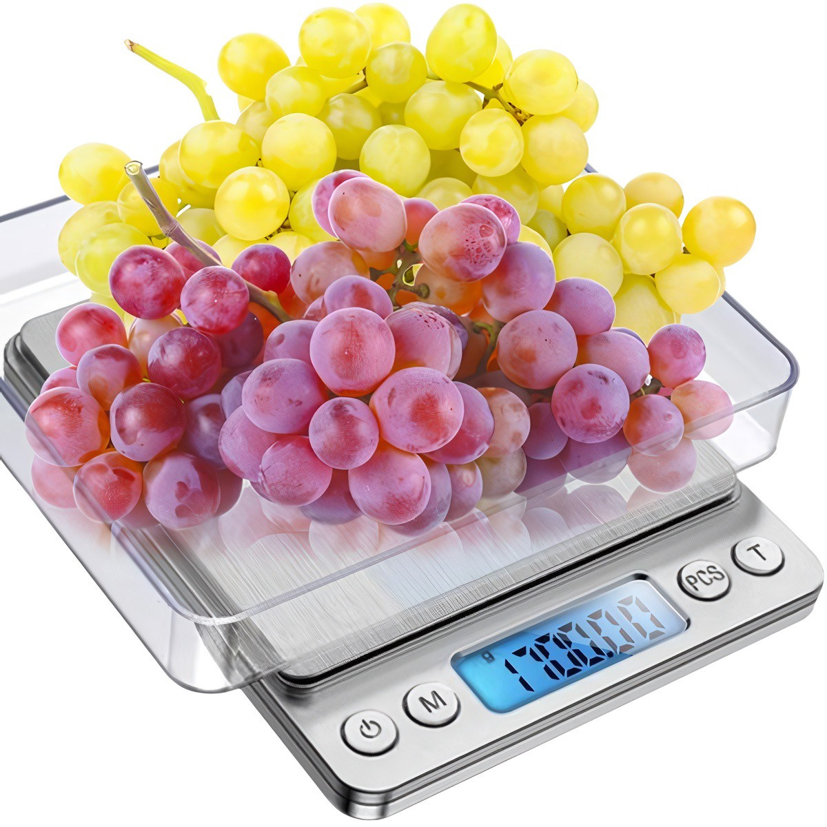 Digital kitchen scale 2kg with high precision