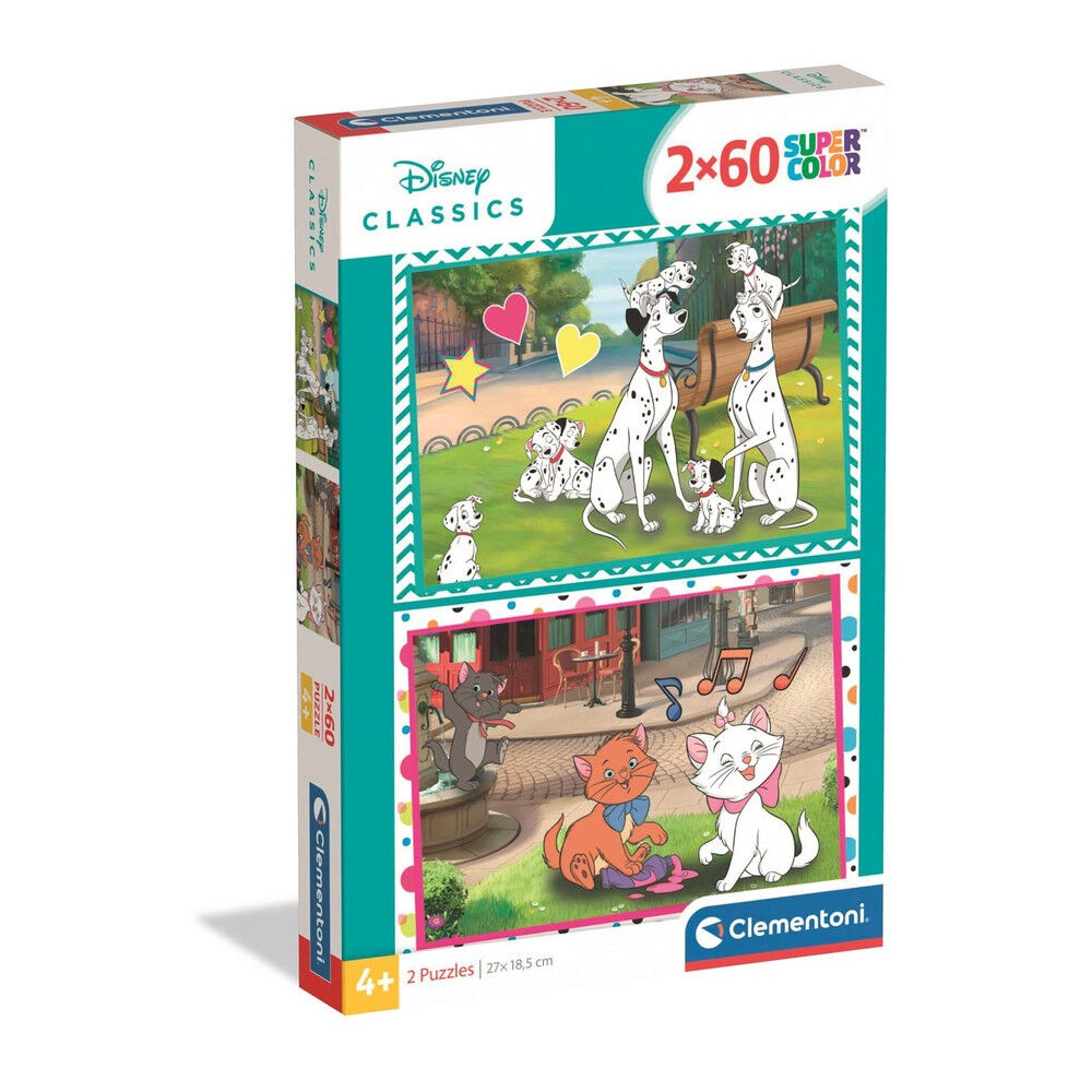 Puzzle classico Disney 2x60 pezzi
