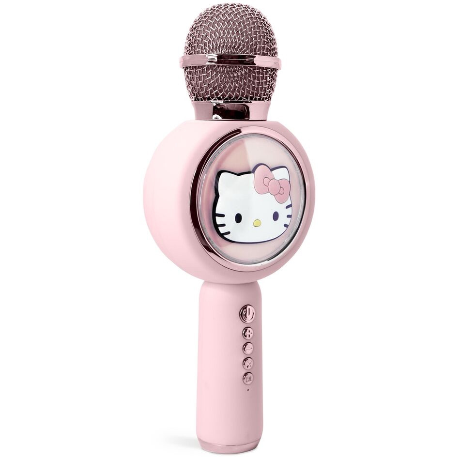 Alto-falante Hello Kitty com microfone e LEDs