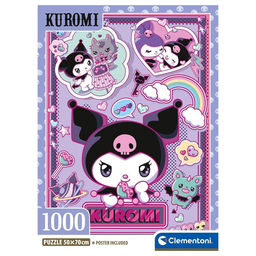 Puzzle Hello Kitty Kuromi da 1000 pezzi