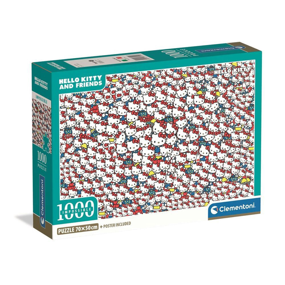 Puzzle Hello Kitty impossible de 1000 pièces