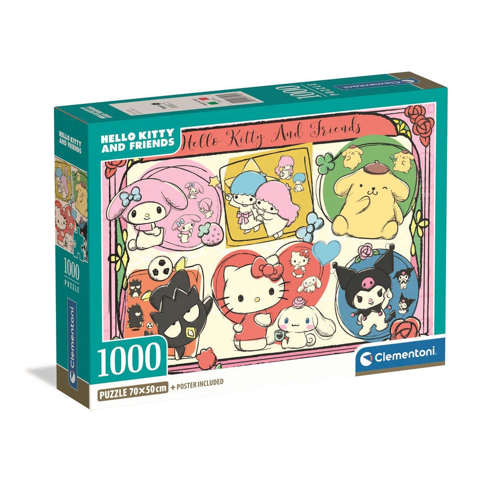 Puzzle Hello Kitty 2 1000 elementów