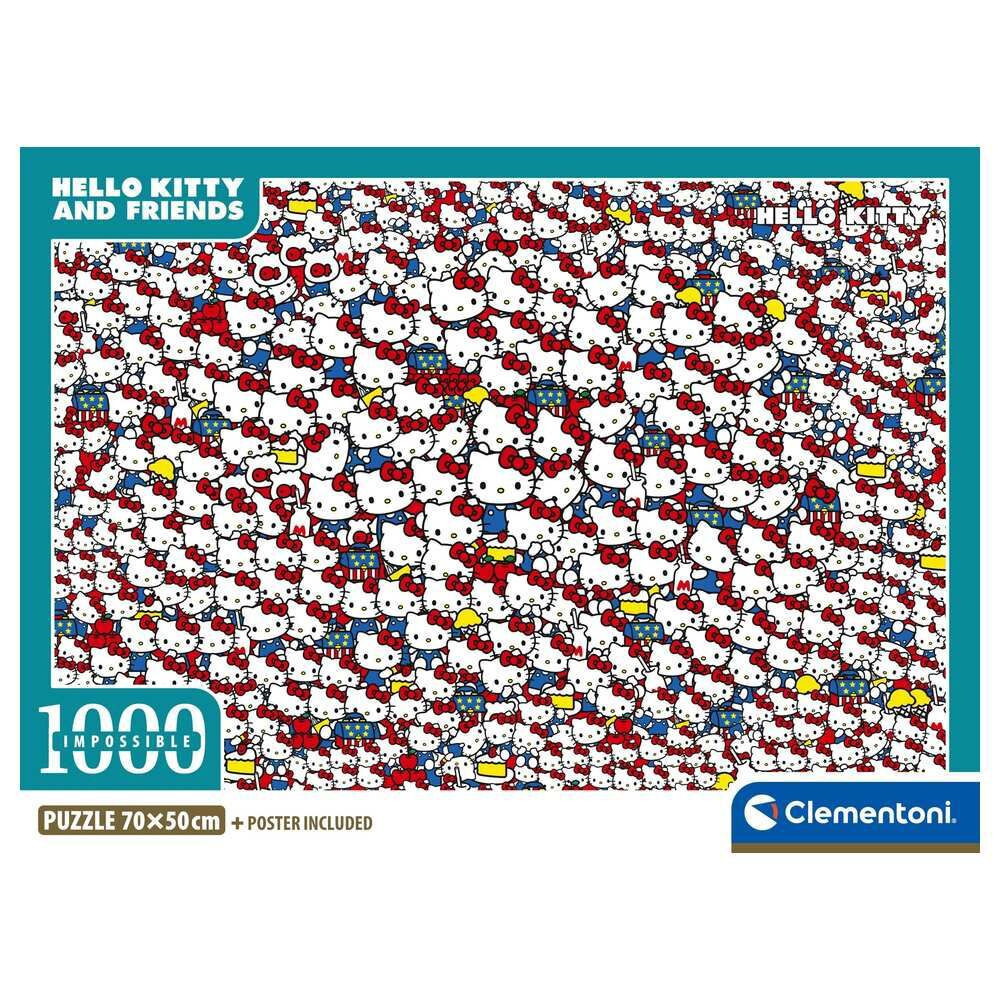 Hello Kitty impossible puzzle 1000pcs