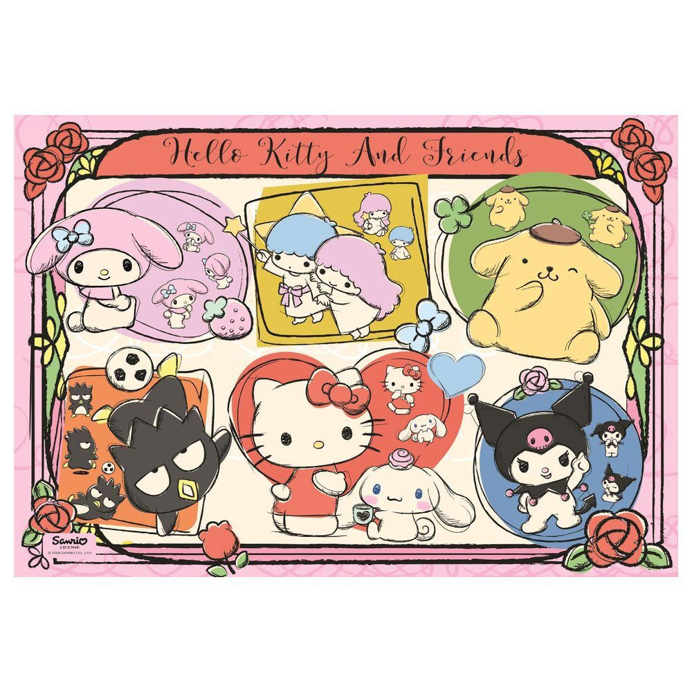 Puzzle Hello Kitty 2 da 1000 pezzi