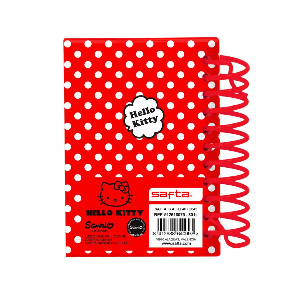 Hello Kitty A7 Notizbuch