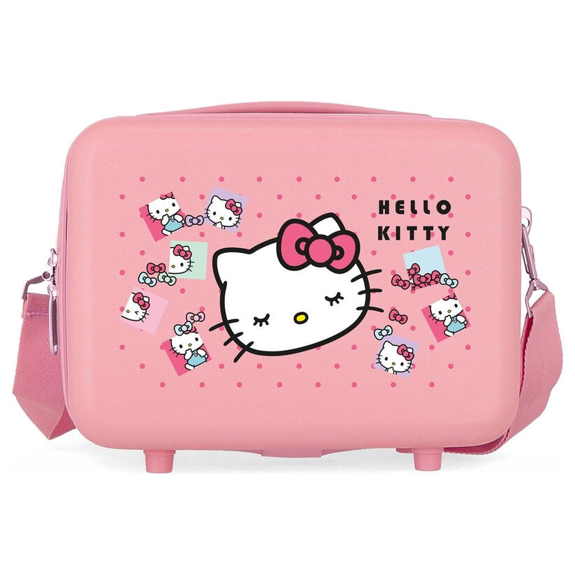 Hello Kitty Bows ABS adaptable beauty case 29cm