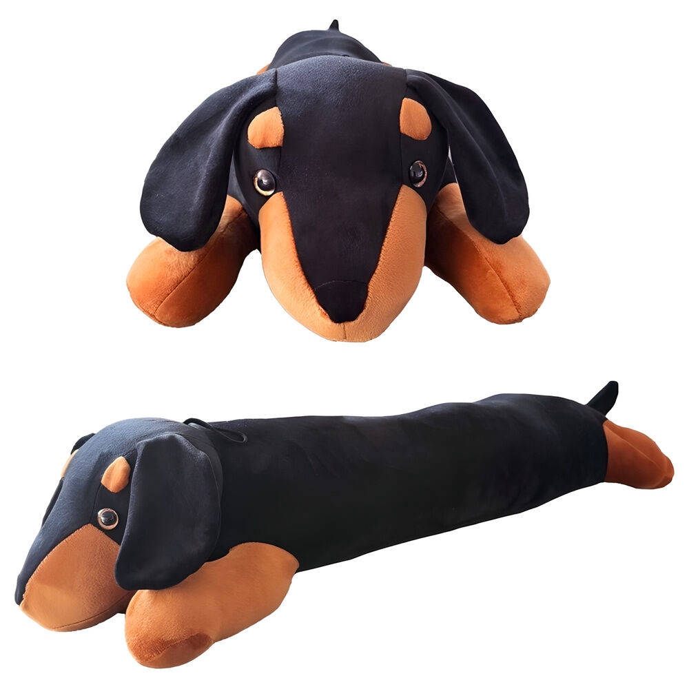 Peluche teckel 60 cm