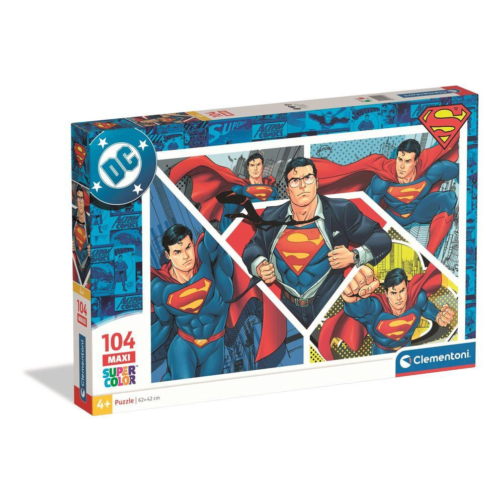 DC Comics Superman Maxi Puzzle 104 elementy