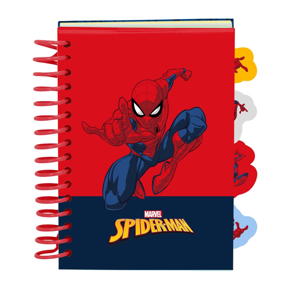 Marvel Spiderman A6 Notizbuch