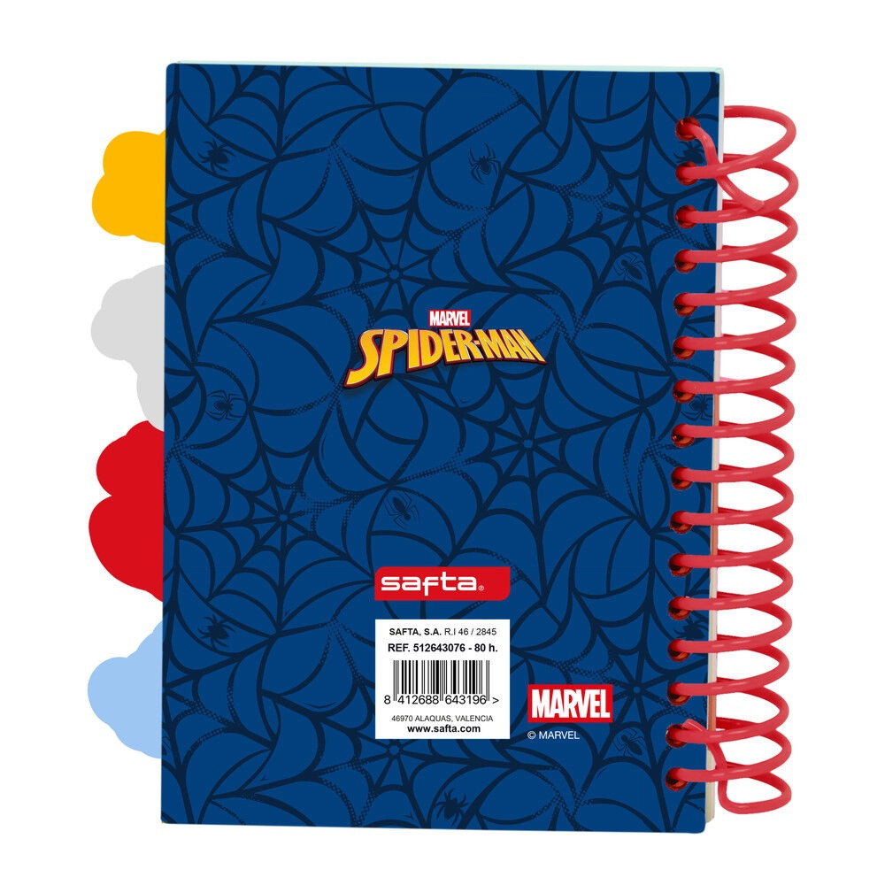 Carnet A6 Marvel Spiderman