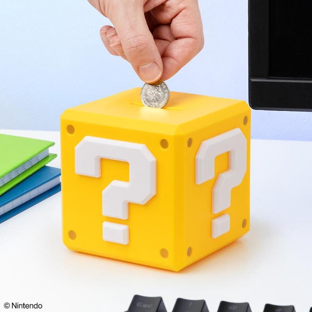 Hucha de Super Mario Question Block