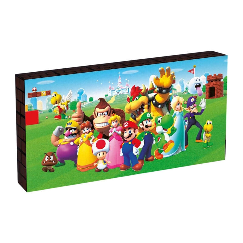 Super Mario Leuchtleinwand