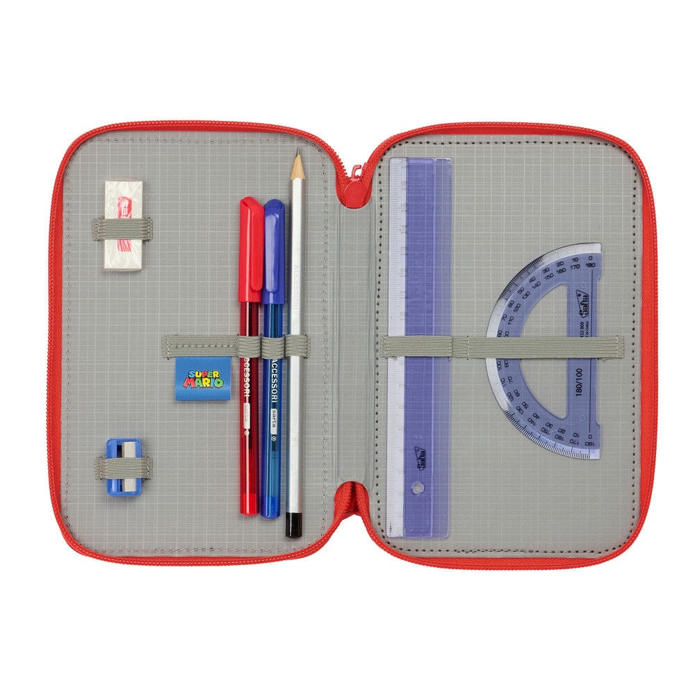 Astuccio triplo Super Mario da 37 pezzi