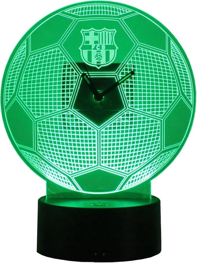 F.C. Barcelona LED methacrylate clock