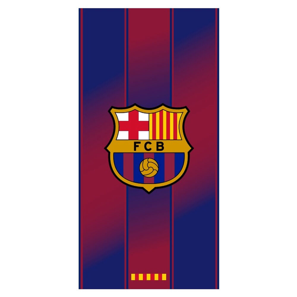F.C Barcelona microfibre beach towel