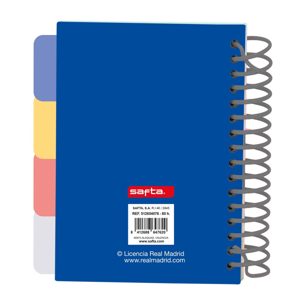 Real Madrid 26/27 A6 notebook