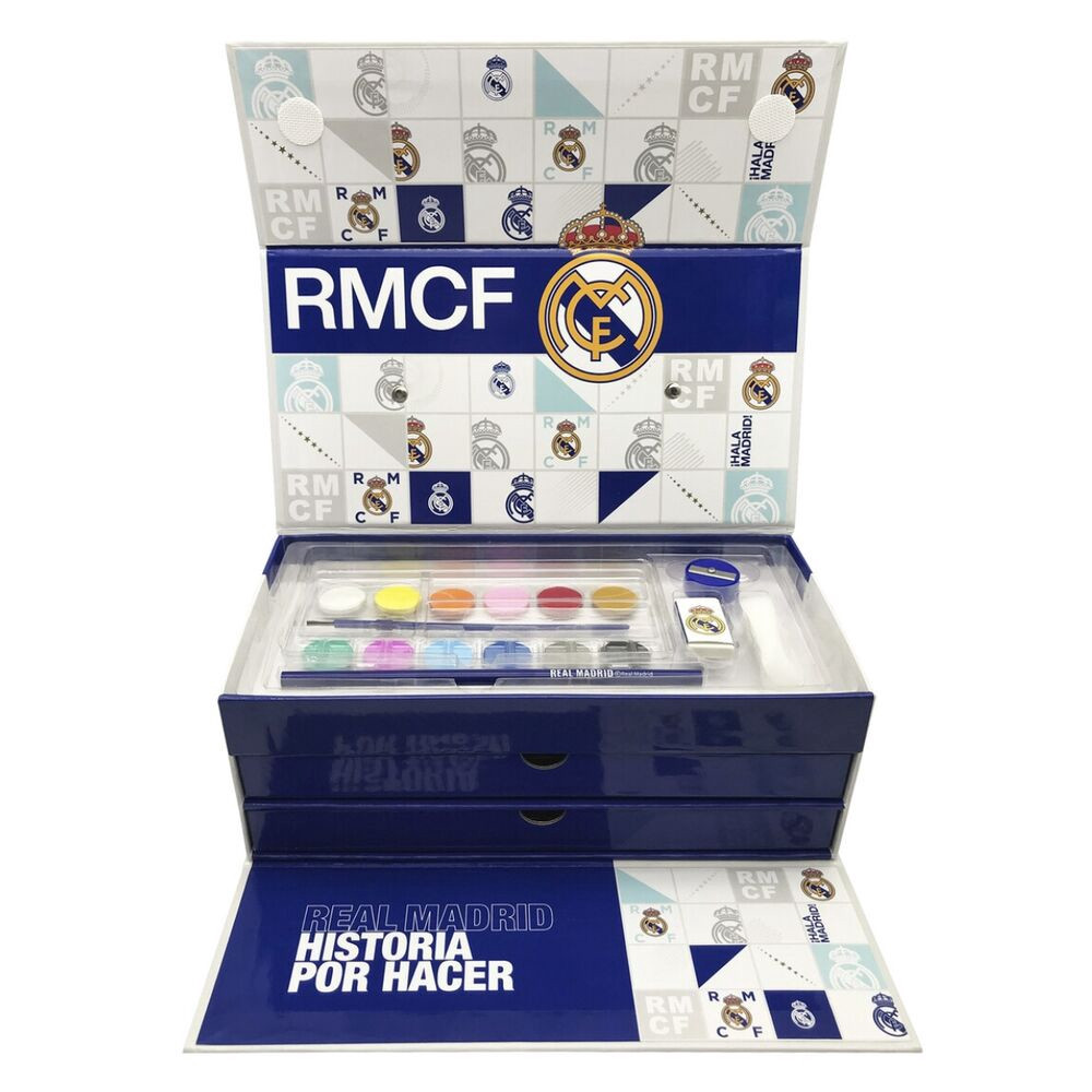 Set da gioco del Real Madrid con valigetta