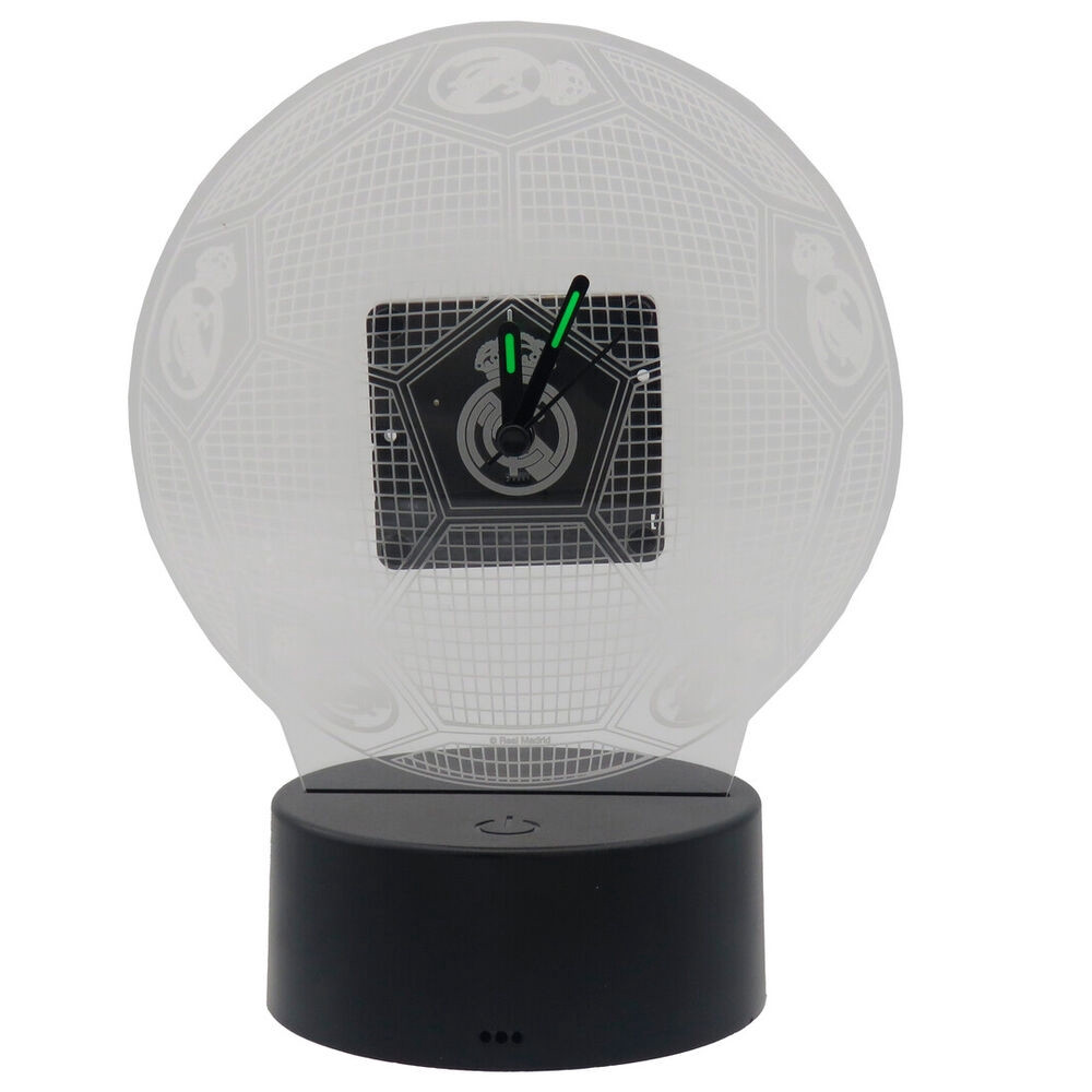 Real Madrid LED methacrylate clock