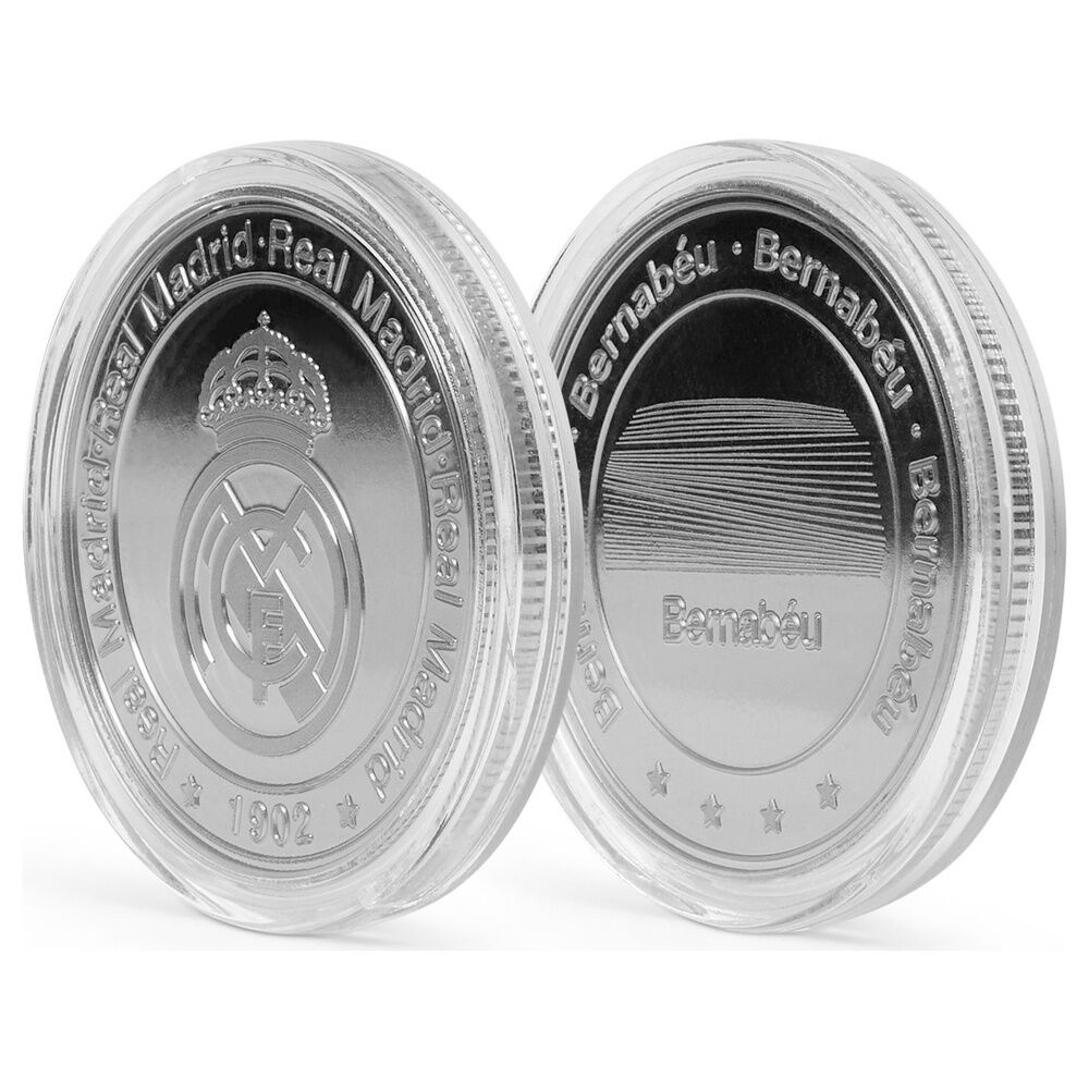Moeda de prata do Real Madrid Bernabéu