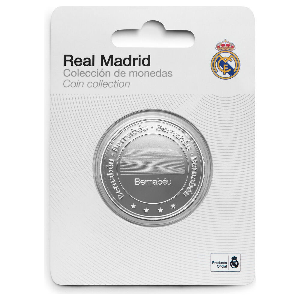 Moeda de prata do Real Madrid Bernabéu