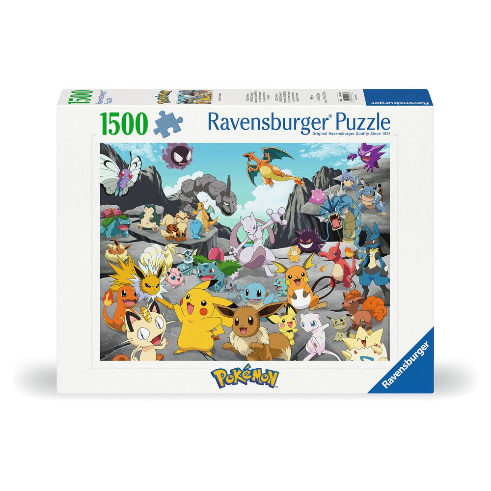 Puzzle Pokemon 1500 elementów