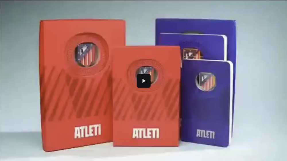 Atletico de Madrid A5 notebook
