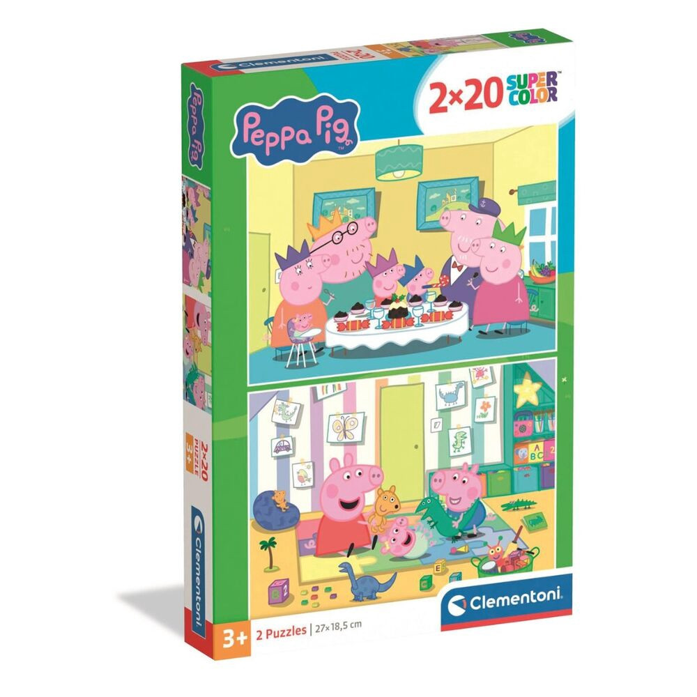 Peppa Pig Puzzle 2x20 Teile