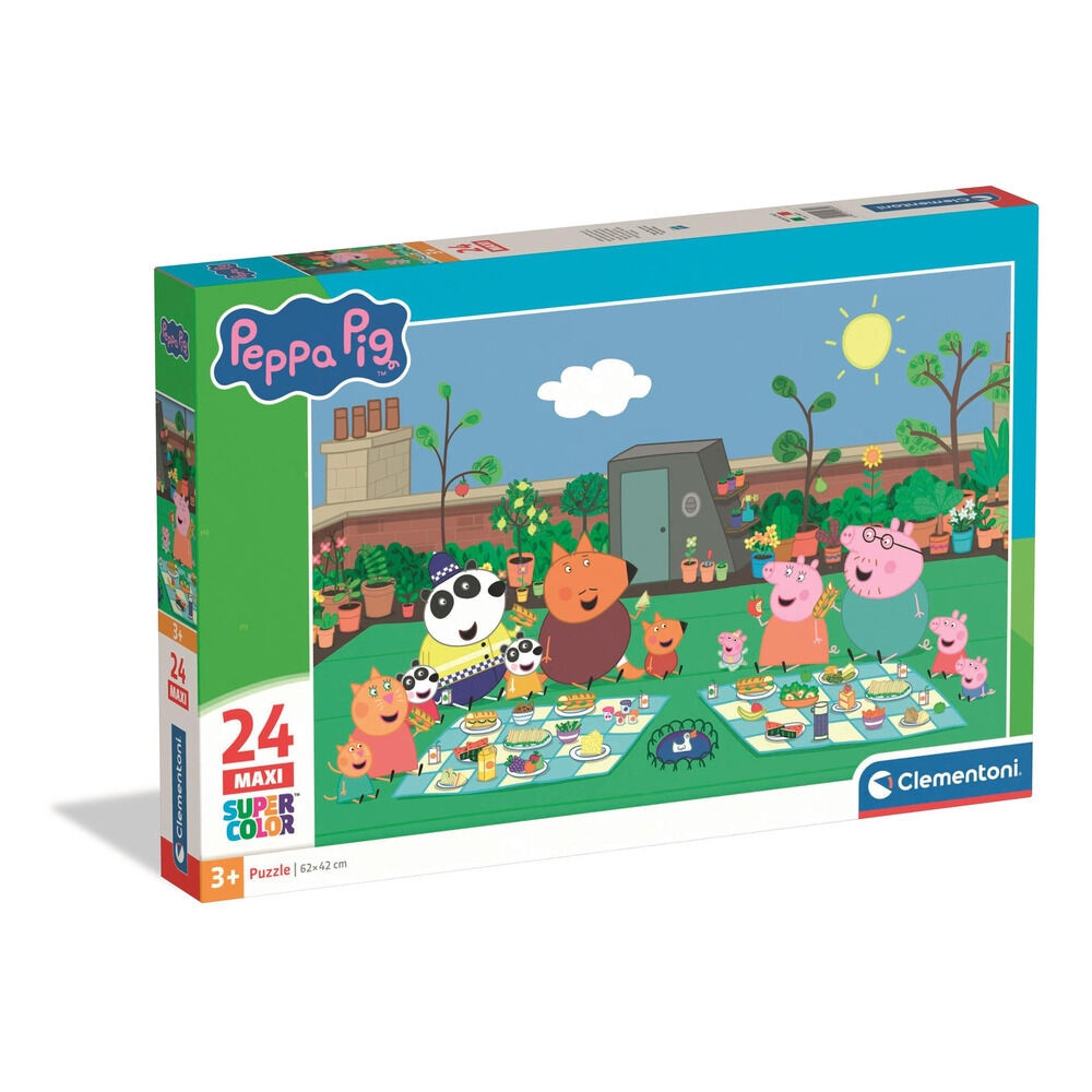 Puzzle Peppa Pig maxi 24 elementy