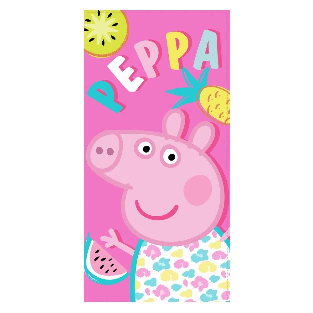 Toalla de playa de microfibra de Peppa Pig