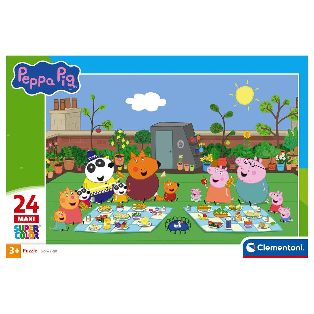 Puzzle Peppa Pig maxi 24 elementy