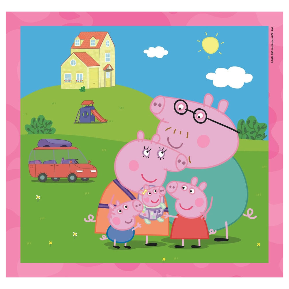 Puzzle Peppa Pig 3x48 pièces