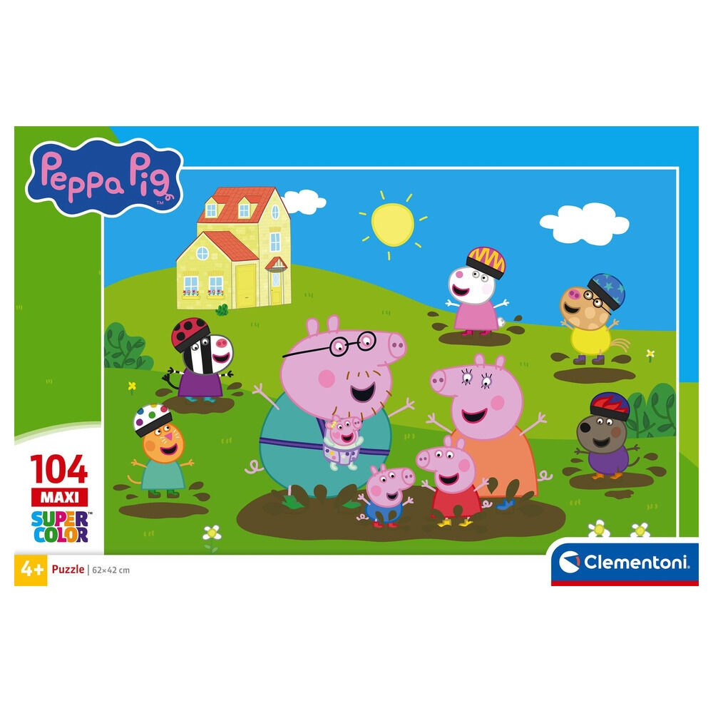 Peppa Pig maxi puzzle 104 elementy