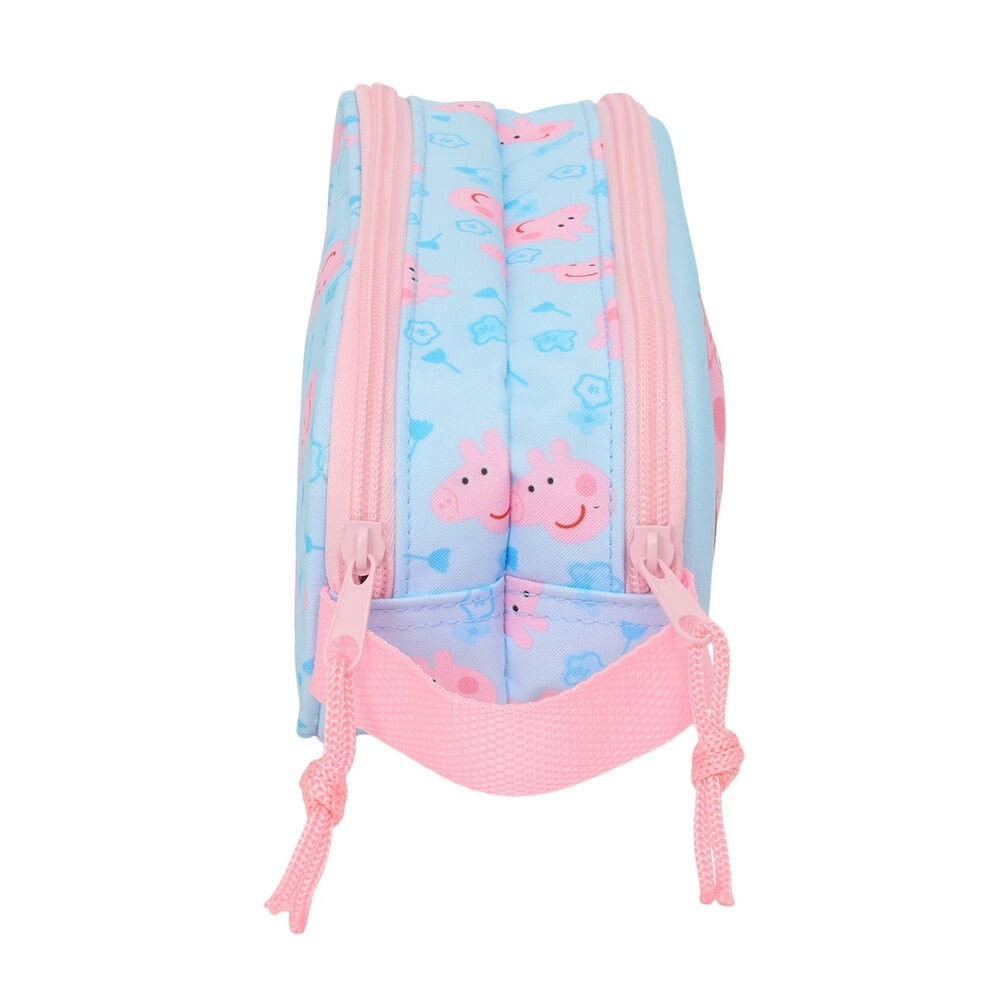 Trousse double Peppa Pig 3D