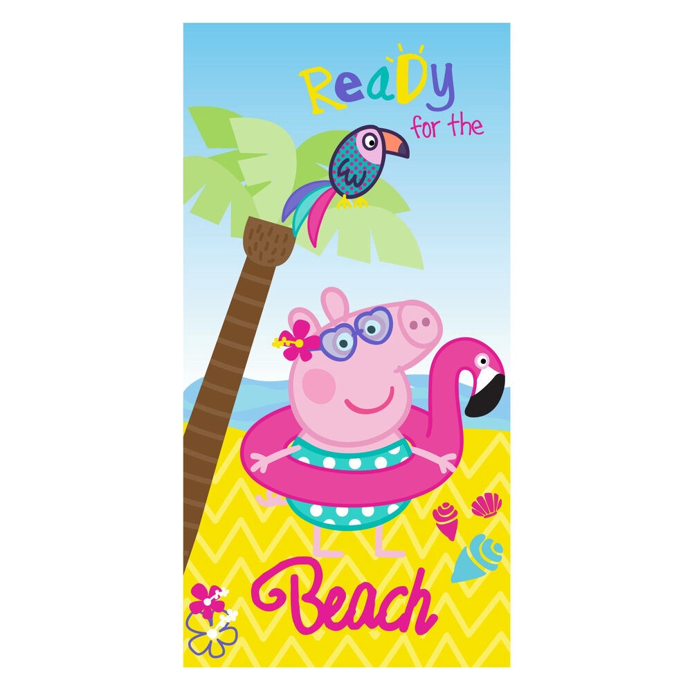 Peppa Pig microvezel strandhanddoek