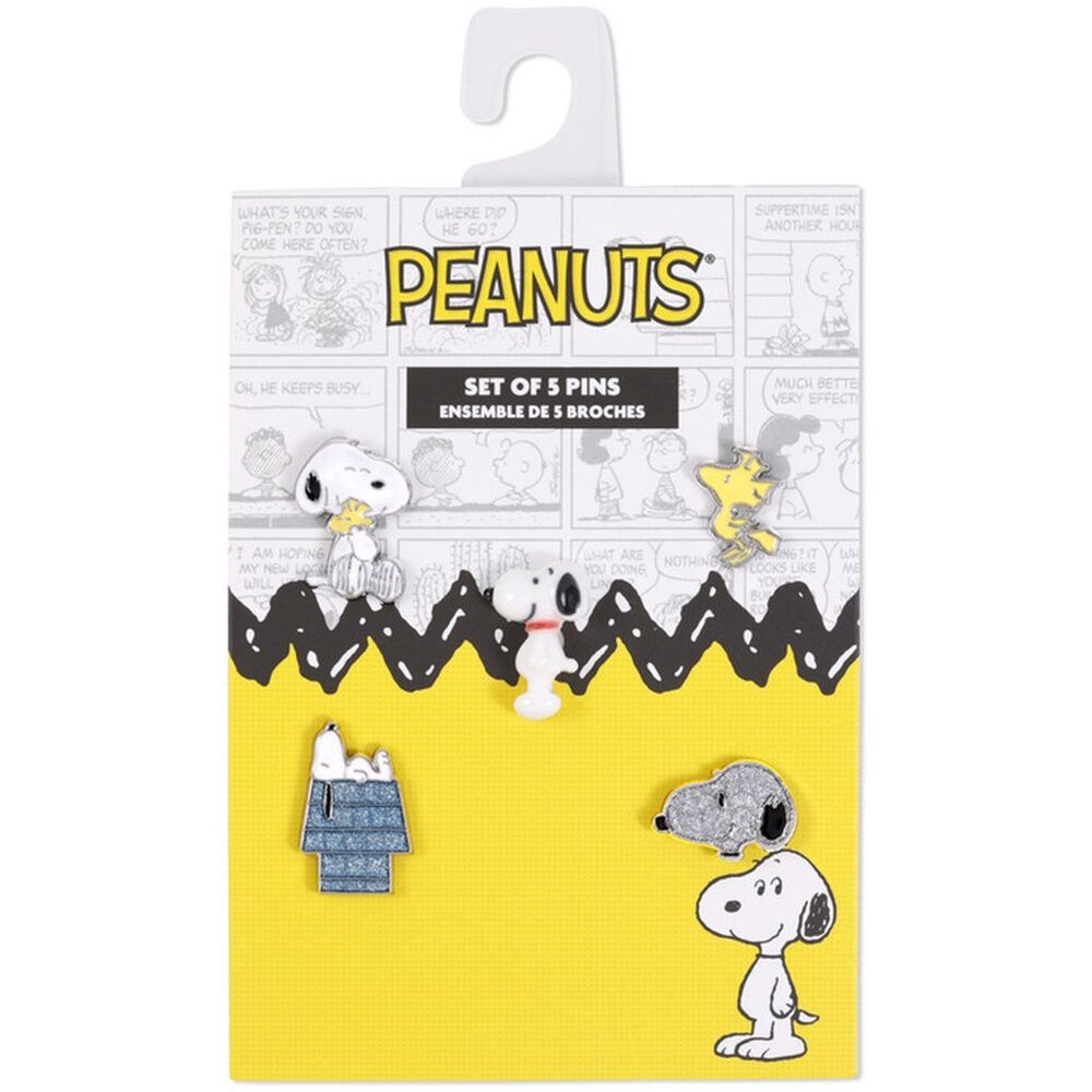 Peanuts Snoopy 5er-Pin-Set