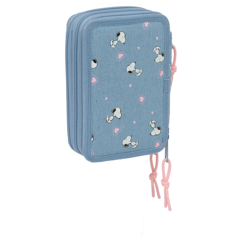Astuccio triplo Peanuts Snoopy 37 pezzi