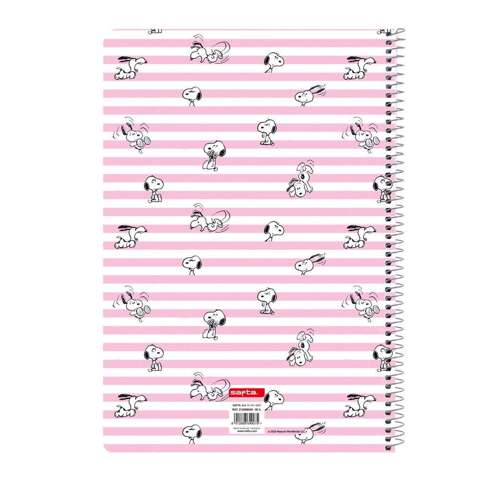 Snoopy A4 Notizbuch