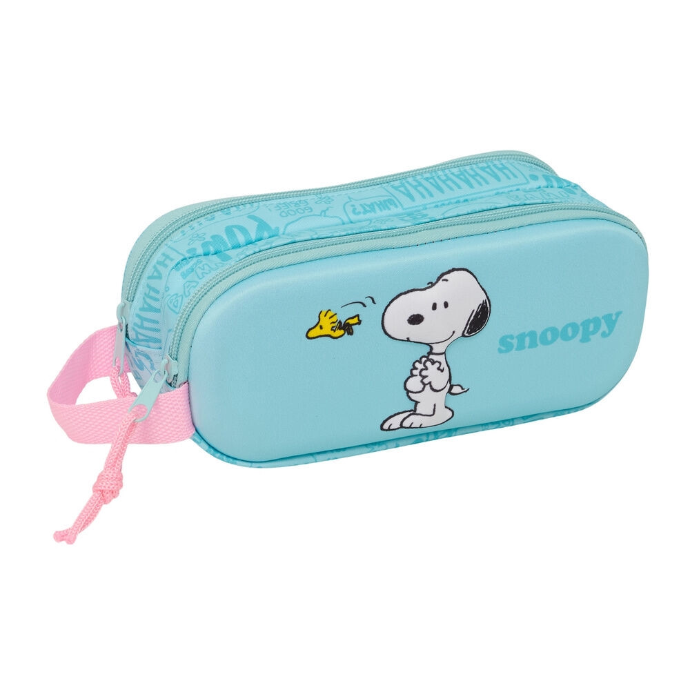 Trousse double Snoopy 3D